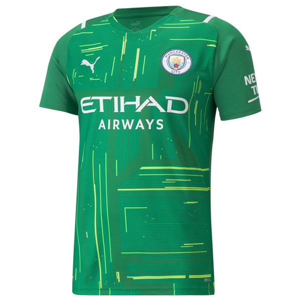 Tailandia Camiseta Manchester City Portero 2021/2022 Verde